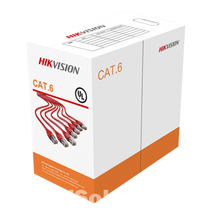 Hikvision Genuine Cat-6 305 Meter White Network Cable